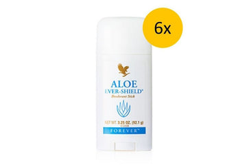 Forever Aloe Ever - Shield - Deo - 6er Pack - my - aloe24.shop - Forever Living